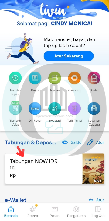 Cara Melihat No Rekening Mandiri Di Livin