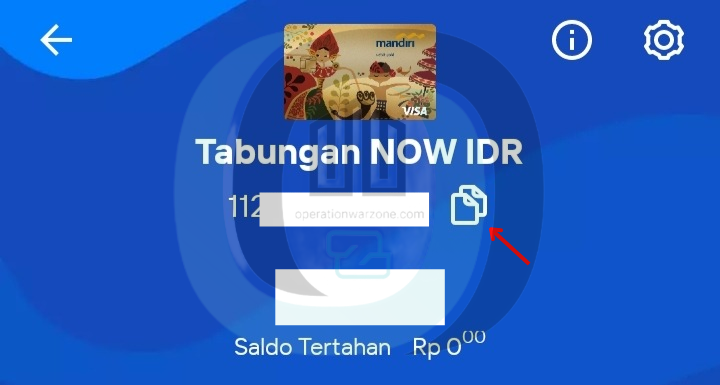 Cara Melihat No Rekening Mandiri Di Livin