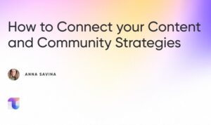 Building a Content Community