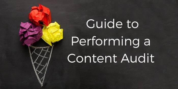 Creating a Content Audit