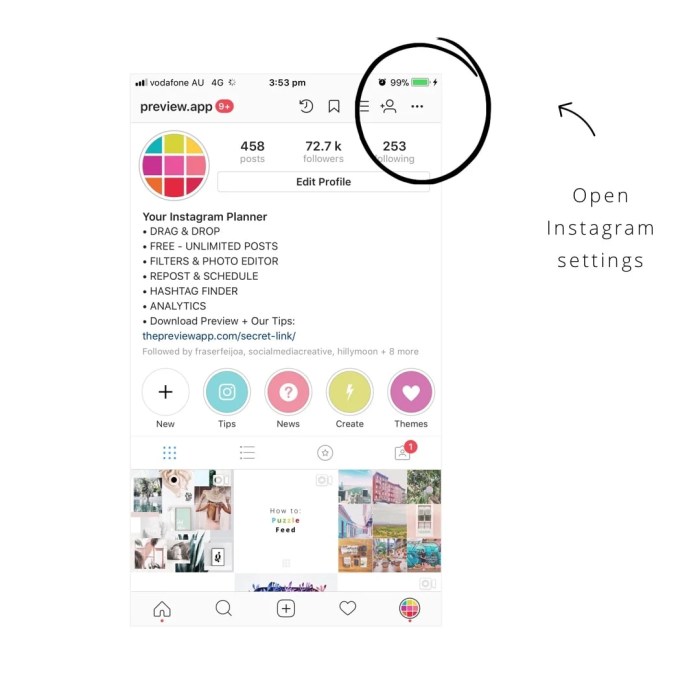 Creating Instagram Highlights for Business